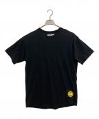Onitsuka Tigerオニツカタイガー）の古着「ラバーロゴTシャツ」｜ブラック