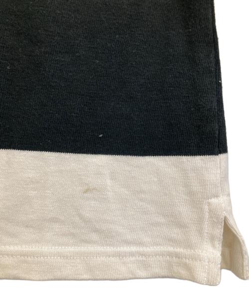 POLO RALPH LAUREN（ポロ・ラルフローレン）POLO RALPH LAUREN (ポロ・ラルフローレン) ポロシャツ ホワイト×ブラック サイズ:Ｍの古着・服飾アイテム