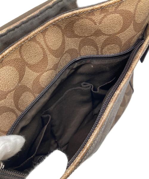 COACH（コーチ）COACH (コーチ) ショルダーバッグ ブラウンの古着・服飾アイテム