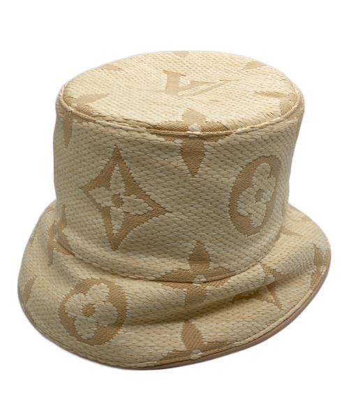 LOUIS VUITTON（ルイ ヴィトン）LOUIS VUITTON (ルイ ヴィトン) バケットハット・ビーチビュー ライトイエローの古着・服飾アイテム