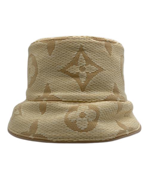 LOUIS VUITTON（ルイ ヴィトン）LOUIS VUITTON (ルイ ヴィトン) バケットハット・ビーチビュー ライトイエローの古着・服飾アイテム
