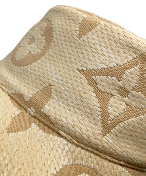 LOUIS VUITTON（ルイ ヴィトン）LOUIS VUITTON (ルイ ヴィトン) バケットハット・ビーチビュー ライトイエローの古着・服飾アイテム