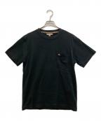 BURBERRY LONDONバーバリーロンドン）の古着「ポケットTシャツ」｜ブラック