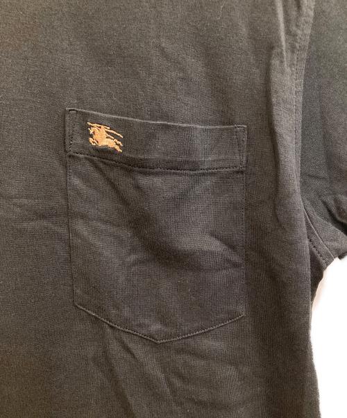 BURBERRY LONDON（バーバリーロンドン）BURBERRY LONDON (バーバリーロンドン) ポケットTシャツ ブラック サイズ:Sの古着・服飾アイテム