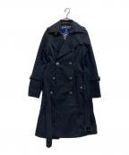 BURBERRY BLUE LABELバーバリー ブルー レーベル）の古着「トレンチコート」｜ネイビー