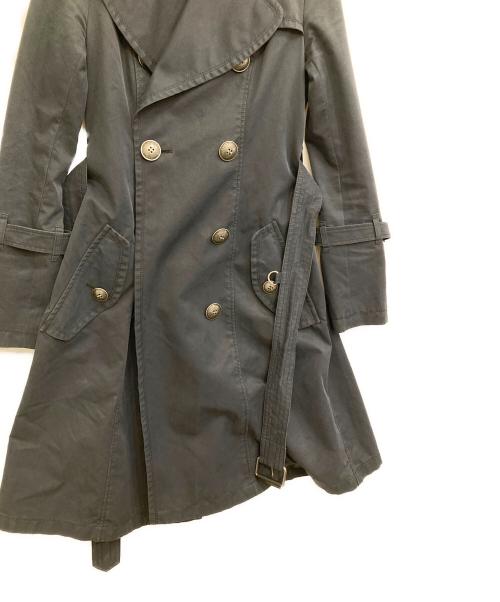 BURBERRY BLUE LABEL（バーバリー ブルー レーベル）BURBERRY BLUE LABEL (バーバリー ブルー レーベル) トレンチコート ネイビー サイズ:36の古着・服飾アイテム