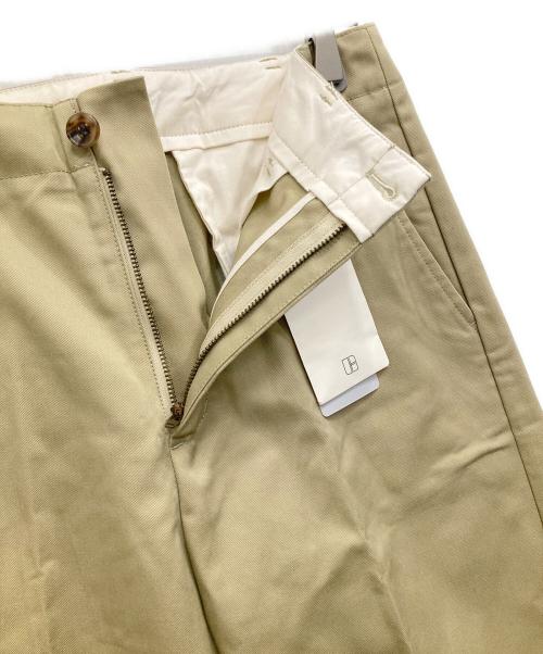 SLOBE IENA（スローブ イエナ）SLOBE IENA (スローブ イエナ) センタープレスチノパンツ ベージュ サイズ:38 未使用品の古着・服飾アイテム