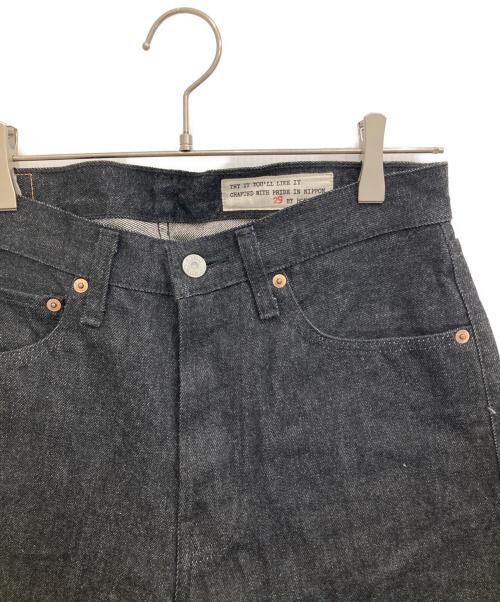 BONCOURA（ボンクラ）BONCOURA (ボンクラ) 66ブラックデニムパンツ ブラック サイズ:29 未使用品の古着・服飾アイテム