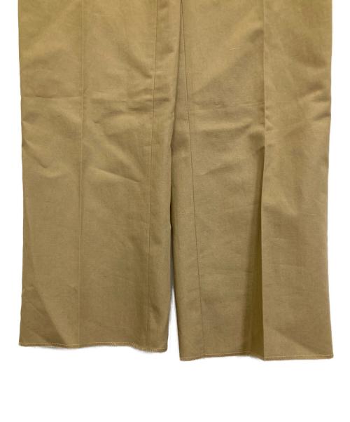 SO（ソウ）SO (ソウ) コットンリネンパンツ ベージュ サイズ:44 未使用品の古着・服飾アイテム