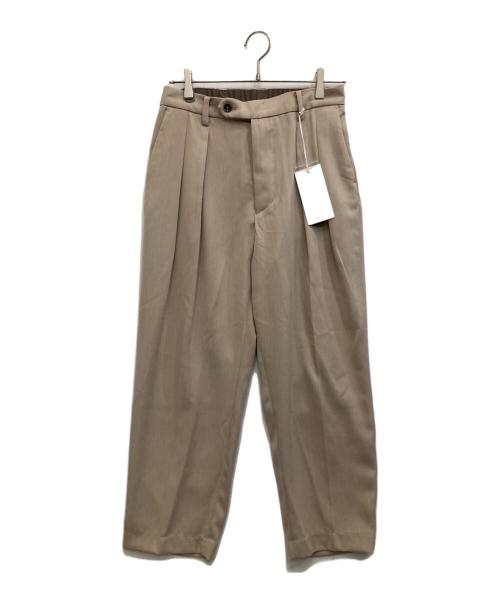 WYM（ウィム バイ リドム）WYM (ウィム バイ リドム) スラックス ベージュ サイズ:S 未使用品の古着・服飾アイテム