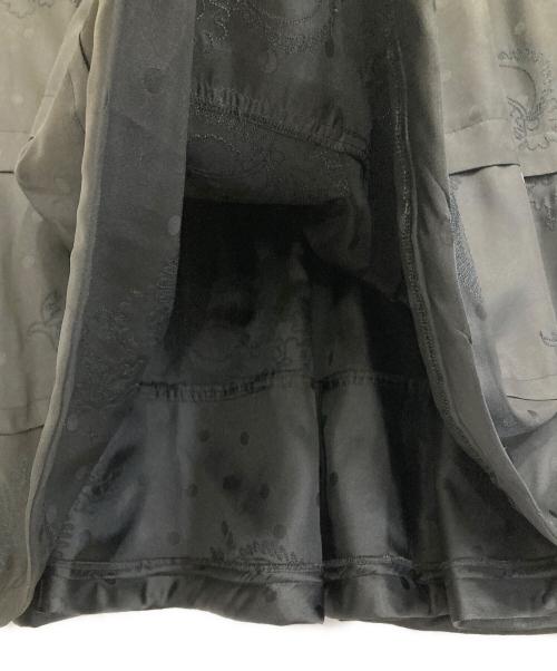 tricot COMME des GARCONS（トリココムデギャルソン）tricot COMME des GARCONS (トリココムデギャルソン) ドット刺繍イージースカート ブラック サイズ:FREEの古着・服飾アイテム