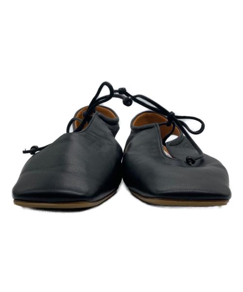 Pippichic（ピッピシック）Pippichic (ピッピシック) フラットシューズ ブラック サイズ:SIZE 37 1/2の古着・服飾アイテム