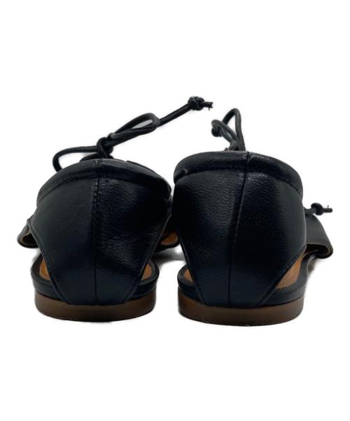 Pippichic（ピッピシック）Pippichic (ピッピシック) フラットシューズ ブラック サイズ:SIZE 37 1/2の古着・服飾アイテム