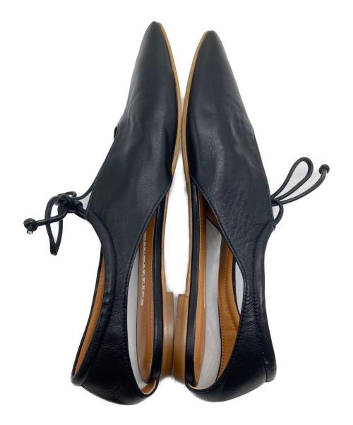 Pippichic（ピッピシック）Pippichic (ピッピシック) フラットシューズ ブラック サイズ:SIZE 37 1/2の古着・服飾アイテム