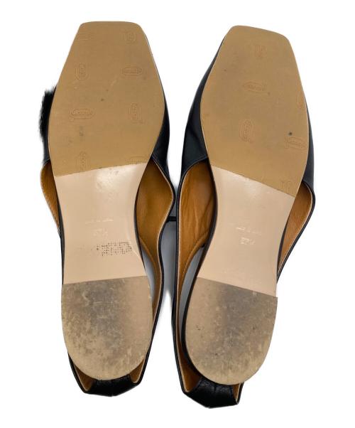 Pippichic（ピッピシック）Pippichic (ピッピシック) フラットシューズ ブラック サイズ:SIZE 37 1/2の古着・服飾アイテム