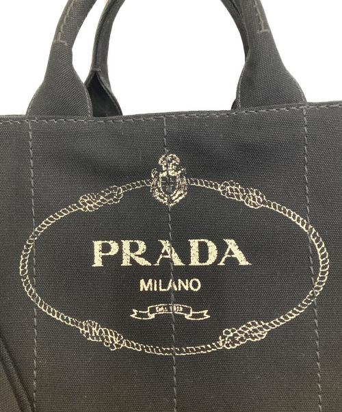 PRADA（プラダ）PRADA (プラダ) カナパトートバッグ ブラックの古着・服飾アイテム