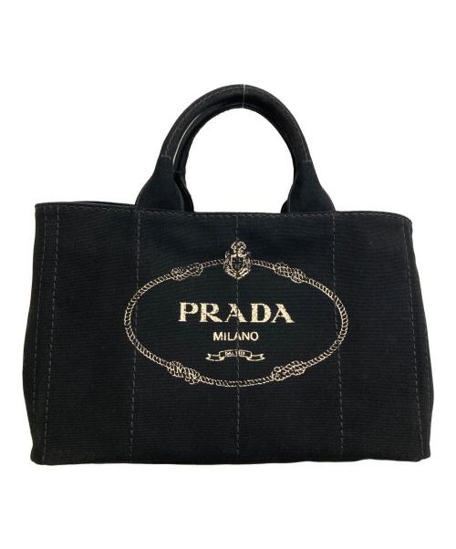 PRADA（プラダ）PRADA (プラダ) カナパトートバッグ ブラックの古着・服飾アイテム
