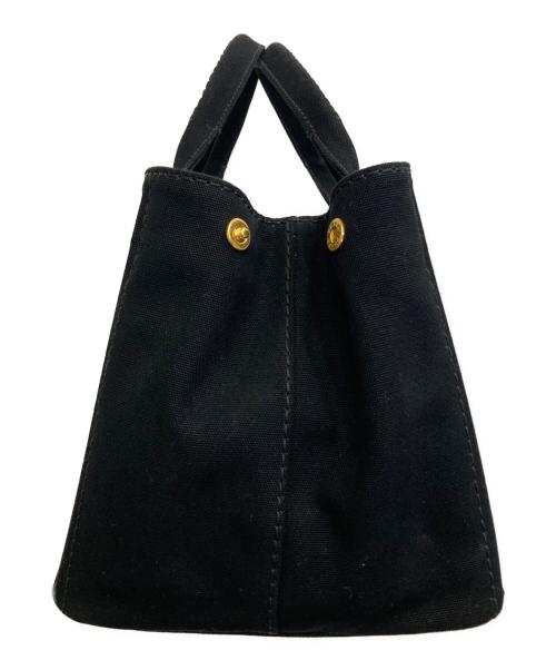 PRADA（プラダ）PRADA (プラダ) カナパトートバッグ ブラックの古着・服飾アイテム