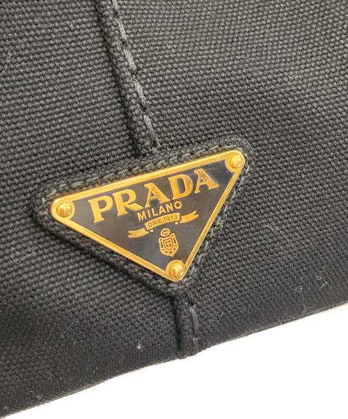 PRADA（プラダ）PRADA (プラダ) カナパトートバッグ ブラックの古着・服飾アイテム