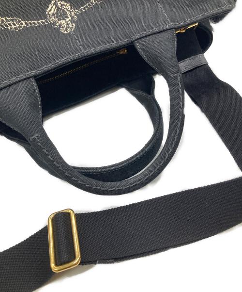 PRADA（プラダ）PRADA (プラダ) カナパトートバッグ ブラックの古着・服飾アイテム