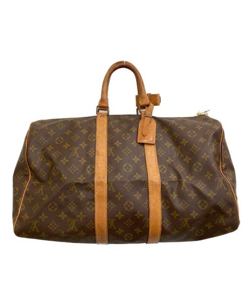 LOUIS VUITTON（ルイ ヴィトン）LOUIS VUITTON (ルイ ヴィトン) トラベルバッグ ブラウンの古着・服飾アイテム
