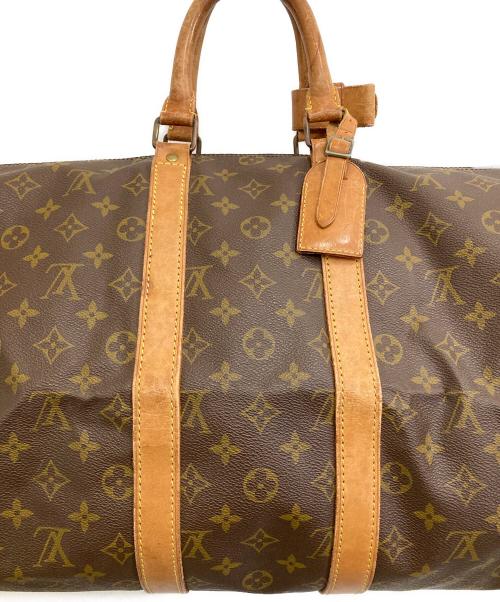 LOUIS VUITTON（ルイ ヴィトン）LOUIS VUITTON (ルイ ヴィトン) トラベルバッグ ブラウンの古着・服飾アイテム