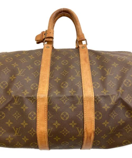 LOUIS VUITTON（ルイ ヴィトン）LOUIS VUITTON (ルイ ヴィトン) トラベルバッグ ブラウンの古着・服飾アイテム