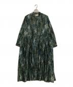 SUM1 STYLEスミスタイル）の古着「総柄ワンピース」｜グリーン