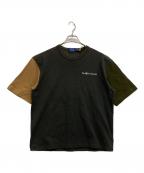 POLO RALPH LAURENポロ・ラルフローレン）の古着「リラックスド フィット ロゴ ジャージ Tシャツ」｜グレー