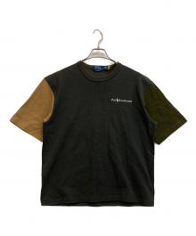 POLO RALPH LAUREN（ポロ・ラルフローレン）の古着「リラックスド フィット ロゴ ジャージ Tシャツ」｜グレー