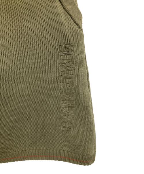BRIEFING（ブリーフィング）BRIEFING (ブリーフィング) ニットミニスカート オリーブ サイズ:ＸＳの古着・服飾アイテム