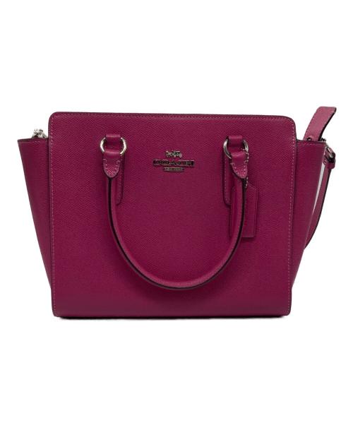 COACH（コーチ）COACH (コーチ) 2WAYバッグ ピンクの古着・服飾アイテム