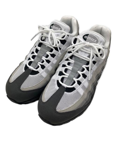 NIKE（ナイキ）NIKE (ナイキ) AIR MAX 95 BIG BUBBLE ホワイト×グレー サイズ:26.5の古着・服飾アイテム