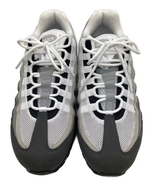 NIKE（ナイキ）NIKE (ナイキ) AIR MAX 95 BIG BUBBLE ホワイト×グレー サイズ:26.5の古着・服飾アイテム