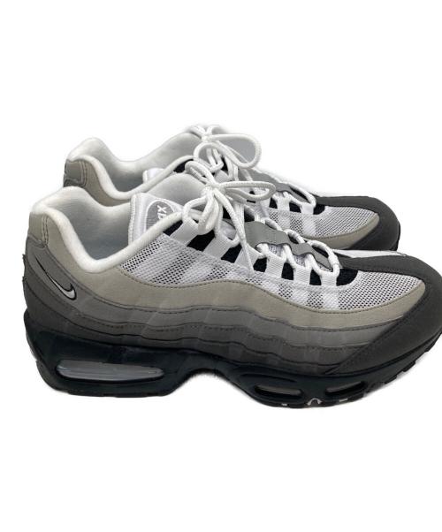 NIKE（ナイキ）NIKE (ナイキ) AIR MAX 95 BIG BUBBLE ホワイト×グレー サイズ:26.5の古着・服飾アイテム