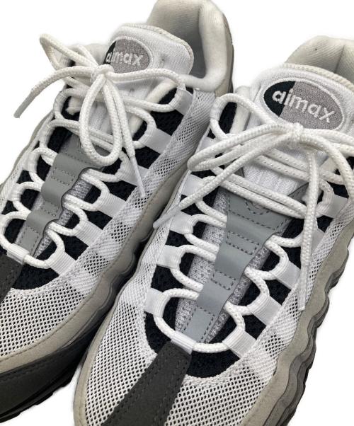 NIKE（ナイキ）NIKE (ナイキ) AIR MAX 95 BIG BUBBLE ホワイト×グレー サイズ:26.5の古着・服飾アイテム