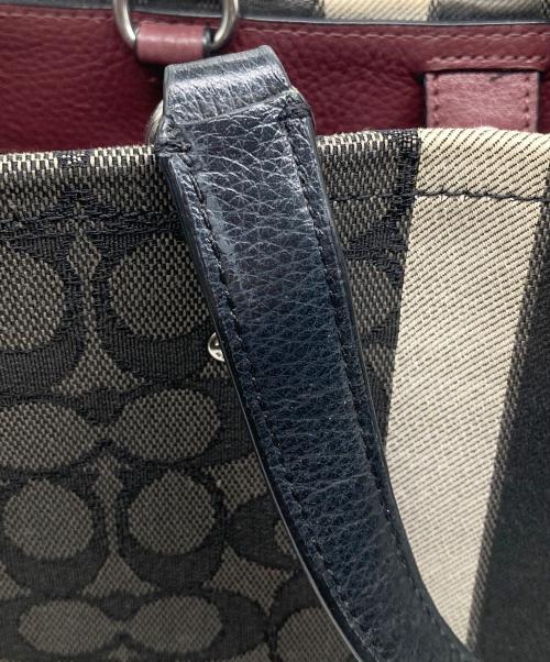 COACH（コーチ）COACH (コーチ) トートバッグ ブラックの古着・服飾アイテム