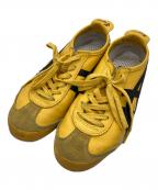 Onitsuka Tigerオニツカタイガー）の古着「MEXICO'66/ローカットスニーカー」｜イエロー
