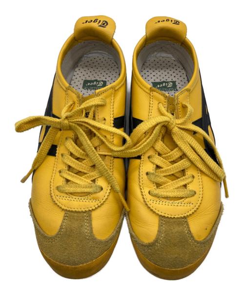 Onitsuka Tiger（オニツカタイガー）Onitsuka Tiger (オニツカタイガー) MEXICO'66/ローカットスニーカー イエロー サイズ:24の古着・服飾アイテム