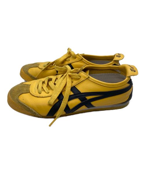 Onitsuka Tiger（オニツカタイガー）Onitsuka Tiger (オニツカタイガー) MEXICO'66/ローカットスニーカー イエロー サイズ:24の古着・服飾アイテム