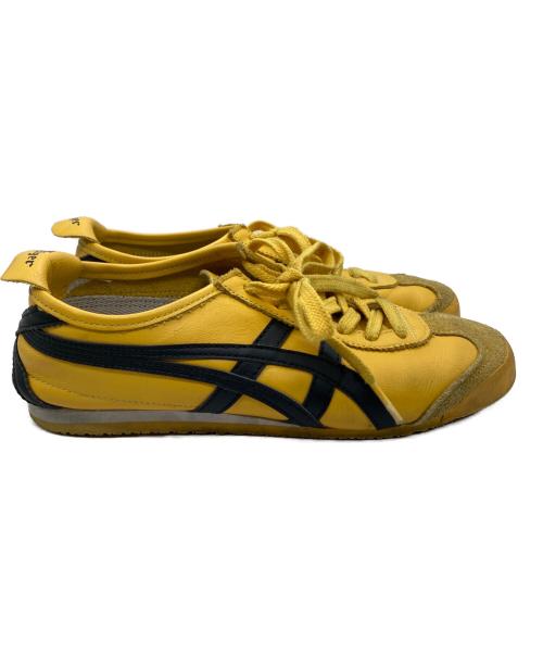Onitsuka Tiger（オニツカタイガー）Onitsuka Tiger (オニツカタイガー) MEXICO'66/ローカットスニーカー イエロー サイズ:24の古着・服飾アイテム