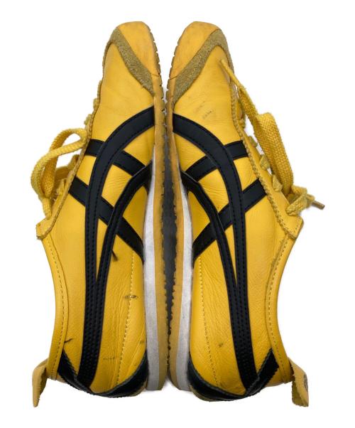 Onitsuka Tiger（オニツカタイガー）Onitsuka Tiger (オニツカタイガー) MEXICO'66/ローカットスニーカー イエロー サイズ:24の古着・服飾アイテム