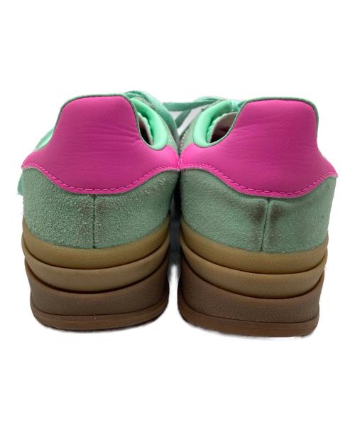 adidas（アディダス）adidas (アディダス) GAZELLE BOLD/ローカットスニーカー ピンク×ミントグリーン サイズ:23の古着・服飾アイテム