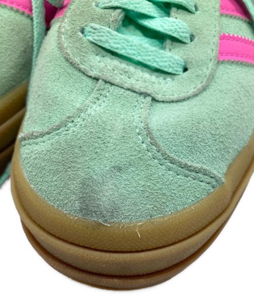 adidas（アディダス）adidas (アディダス) GAZELLE BOLD/ローカットスニーカー ピンク×ミントグリーン サイズ:23の古着・服飾アイテム