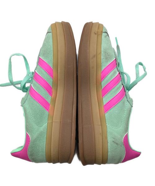 adidas（アディダス）adidas (アディダス) GAZELLE BOLD/ローカットスニーカー ピンク×ミントグリーン サイズ:23の古着・服飾アイテム