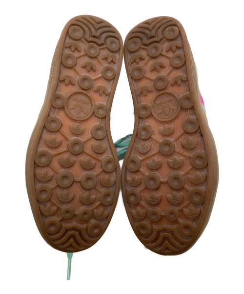 adidas（アディダス）adidas (アディダス) GAZELLE BOLD/ローカットスニーカー ピンク×ミントグリーン サイズ:23の古着・服飾アイテム