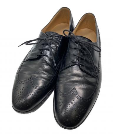 中古・古着通販】BALLY (バリー) ウィングチップシューズ ブラック