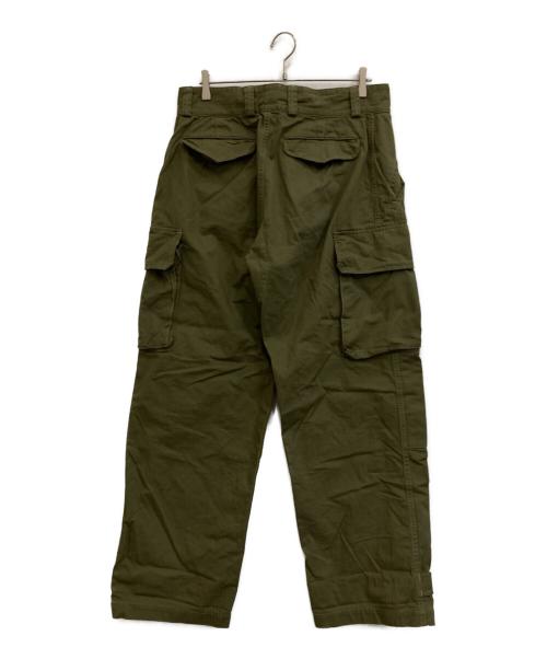 orSlow（オアスロウ）orSlow (オアスロウ) M-47 FRENCH ARMY CARGO PANTS カーキ サイズ:XLの古着・服飾アイテム