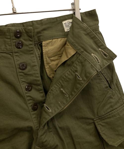 orSlow（オアスロウ）orSlow (オアスロウ) M-47 FRENCH ARMY CARGO PANTS カーキ サイズ:XLの古着・服飾アイテム