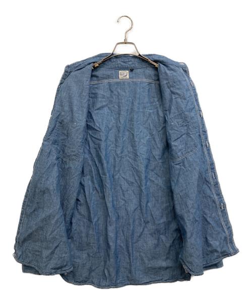 orSlow（オアスロウ）orSlow (オアスロウ) VINTAGE FIT CHAMBRAY WORK SHIRT インディゴ サイズ:4の古着・服飾アイテム